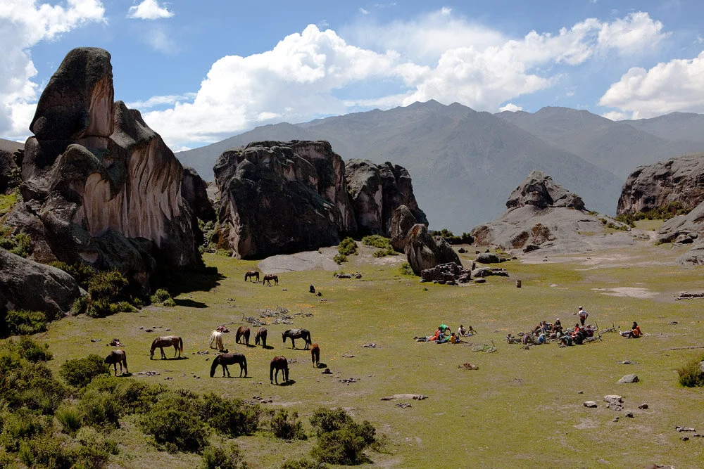 That time we used grizzled mountain horse-donkeys to access the trailhead. The place they took us to was unbelievable.