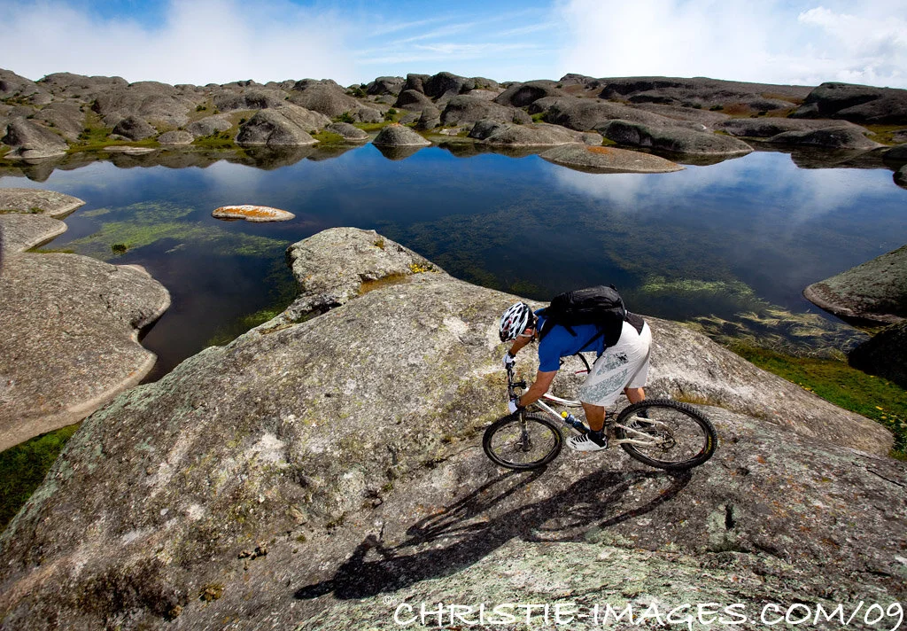 Dreamy rock slab playground near an ancient Inca village.