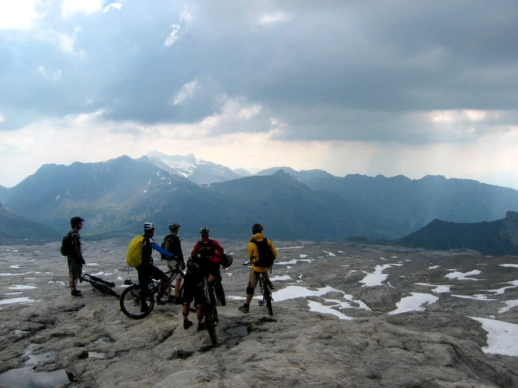 mountain biking in cold weather