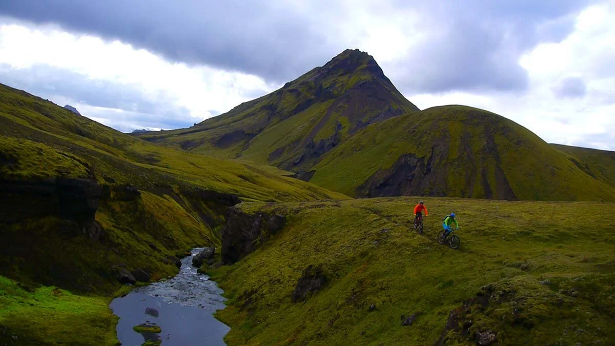 Riding trails in iceland