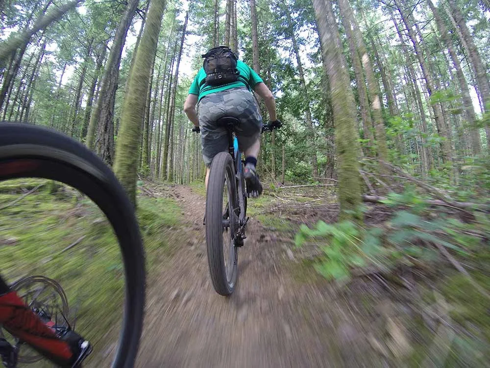 Using a GoPro within a dense forest