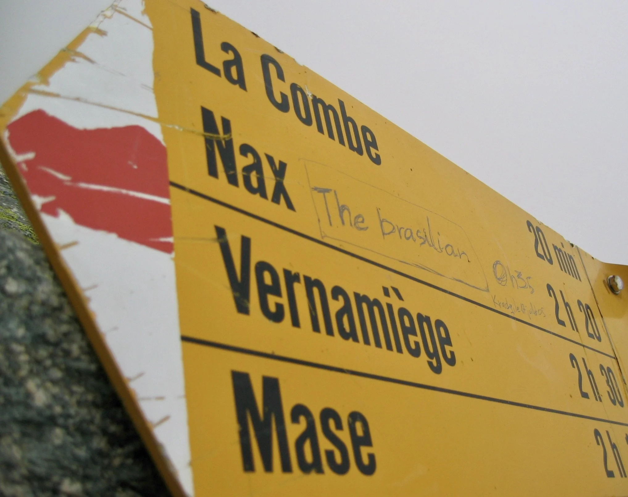 The path to Nax, officially renamed: The Brazilian