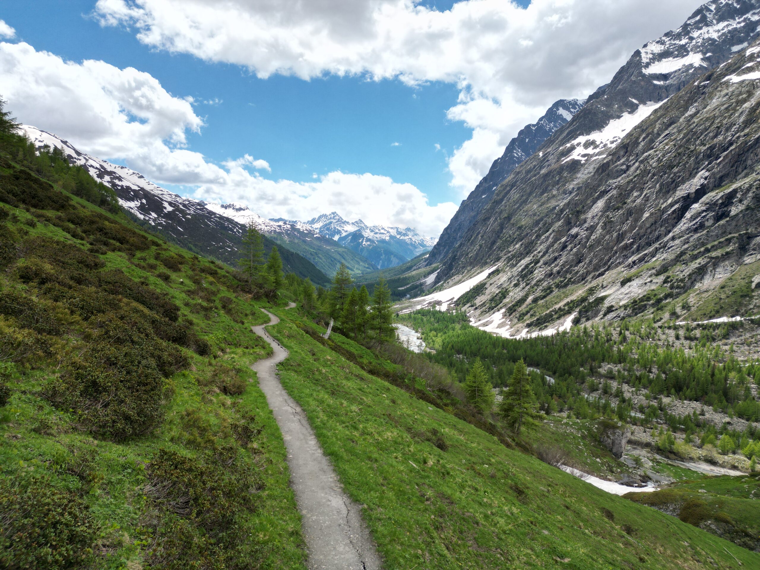 mountain bike Tour du Mont Blanc