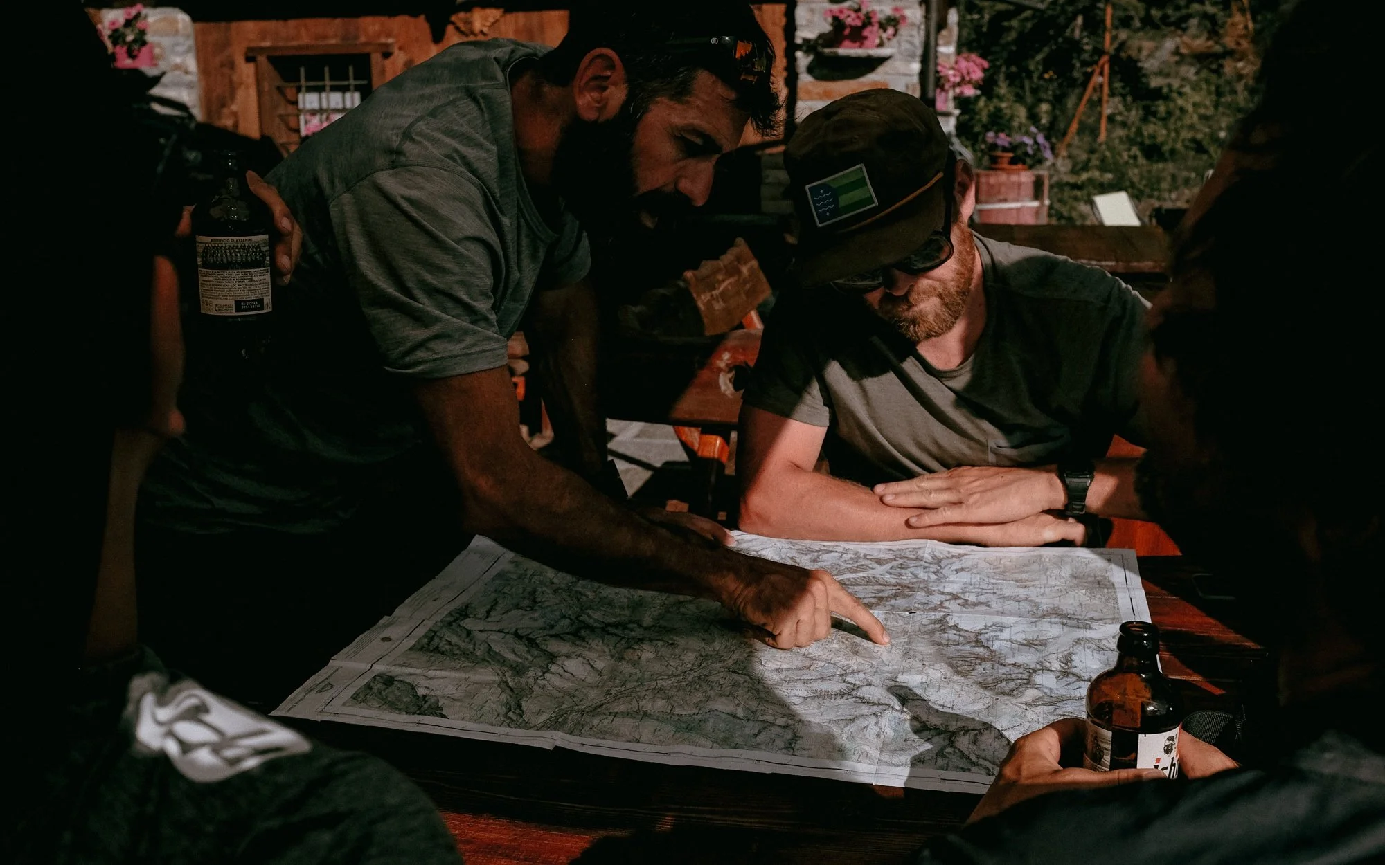 Piecing together the route required some careful planning. Battery life, technical climbs, long descents and the best lunch stops; important considerations.