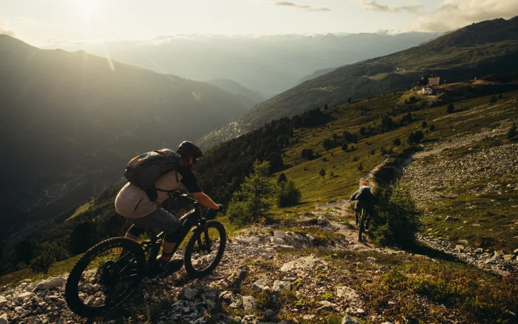 Rolling down to our digs for the first night in the beautiful Val D’Anniviers, the historic Hotel Weisshorn.
