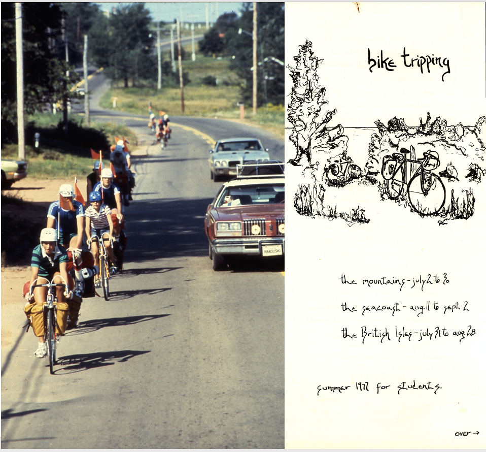 Small business marketing in 1977 was a hand-drawn pamphlet, in-person presentations and word of mouth. Simpler times. Check out the length of the trips…a solid month!