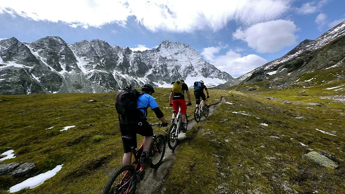 All mountain swiss alps