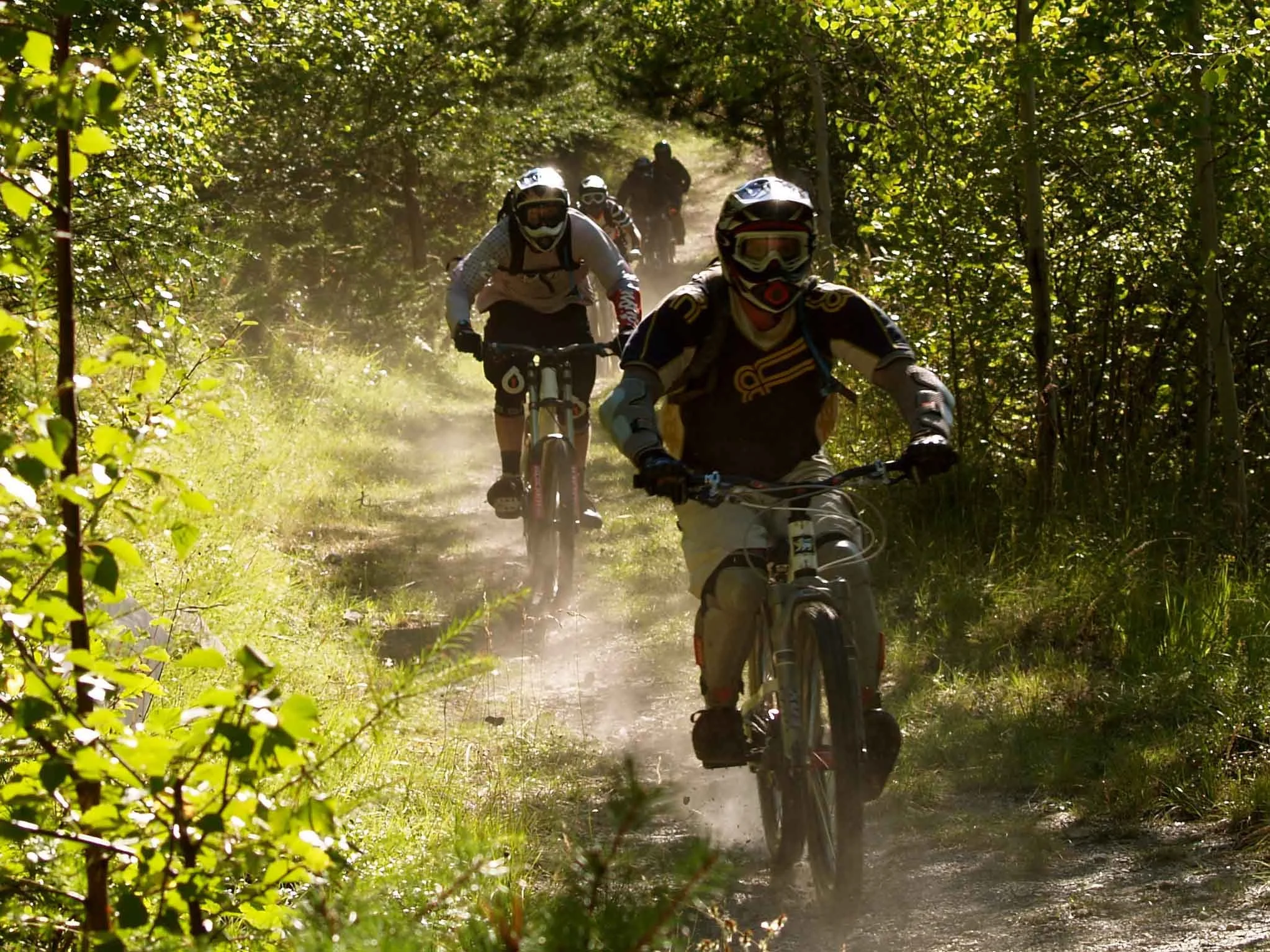 downhill mountain biking