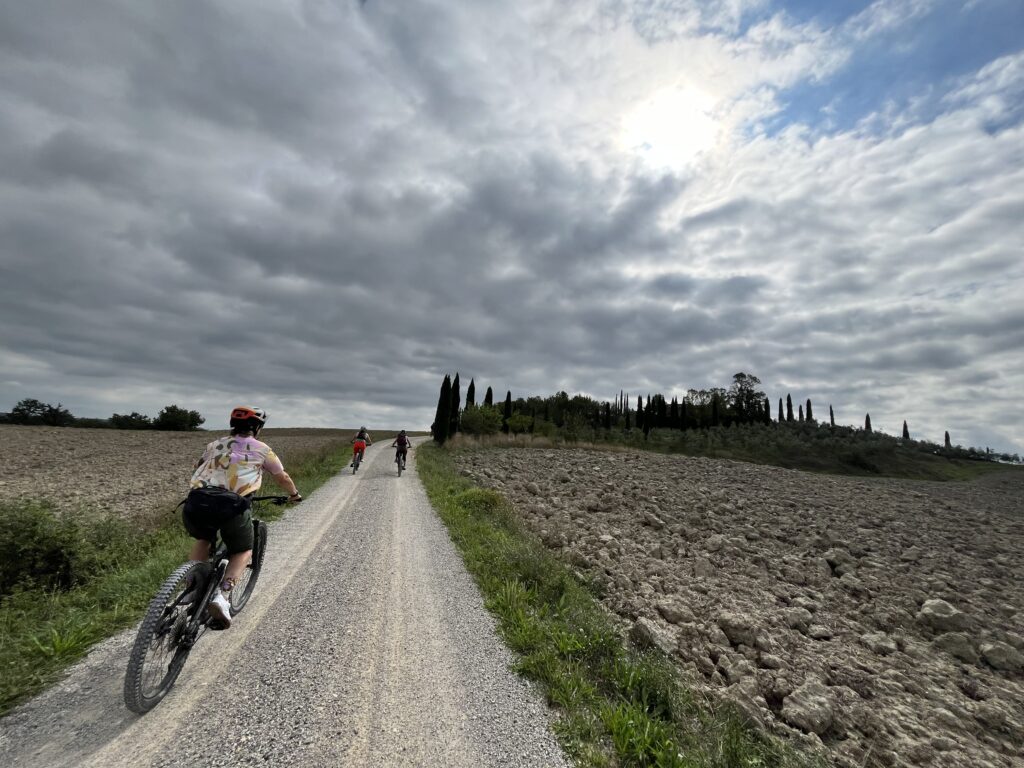 mountain biking in Tuscany