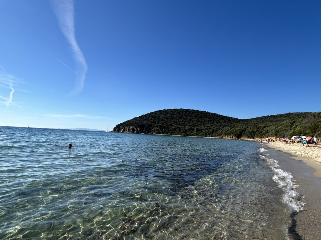 Ocean swimming in Italy