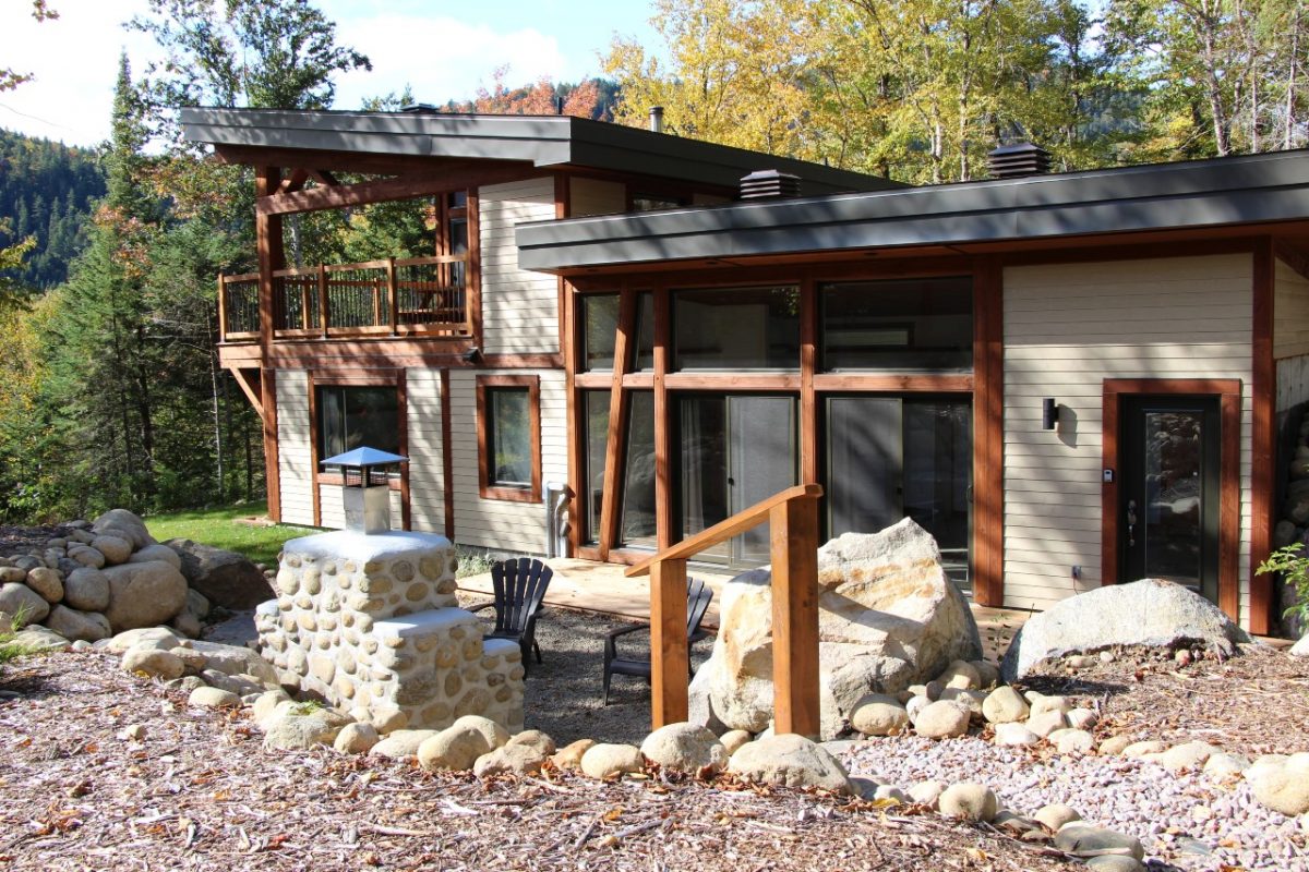 eco lodge in Quebec