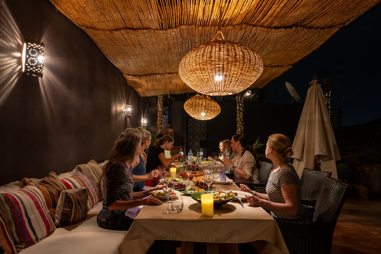 Morocco dining